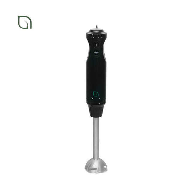 Willow Kitchen Immersion Blender Handheld with Stainless Steel Shaft 500W Hand Blender for Kitchen Black