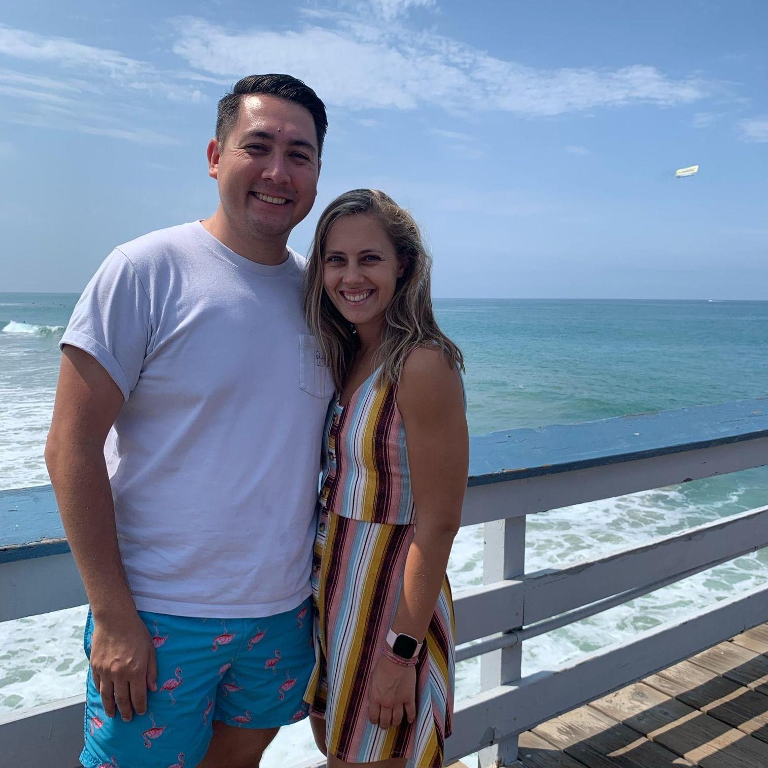 San Clemente Pier - Mike's first time at The Fisherman