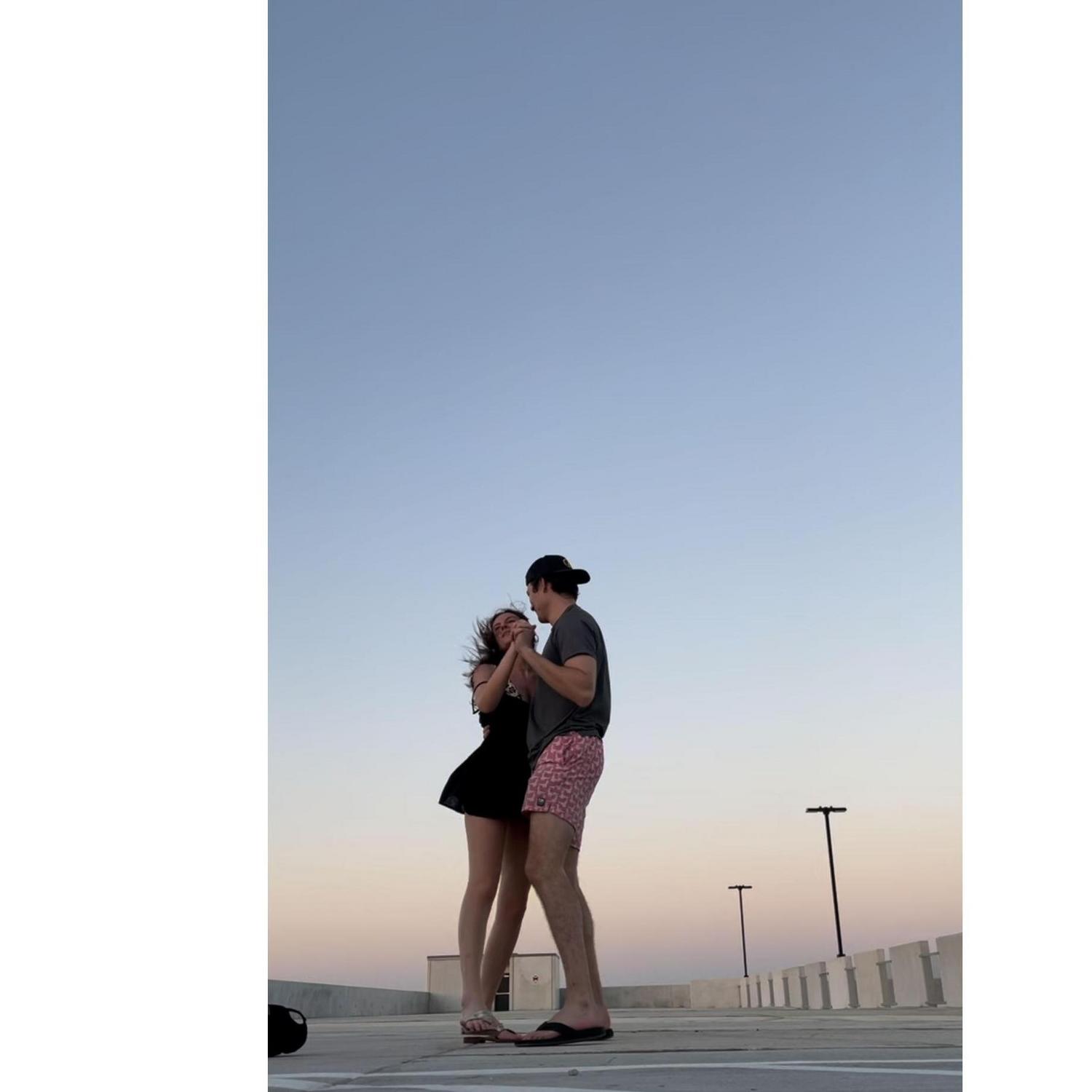 Rooftop dancin'