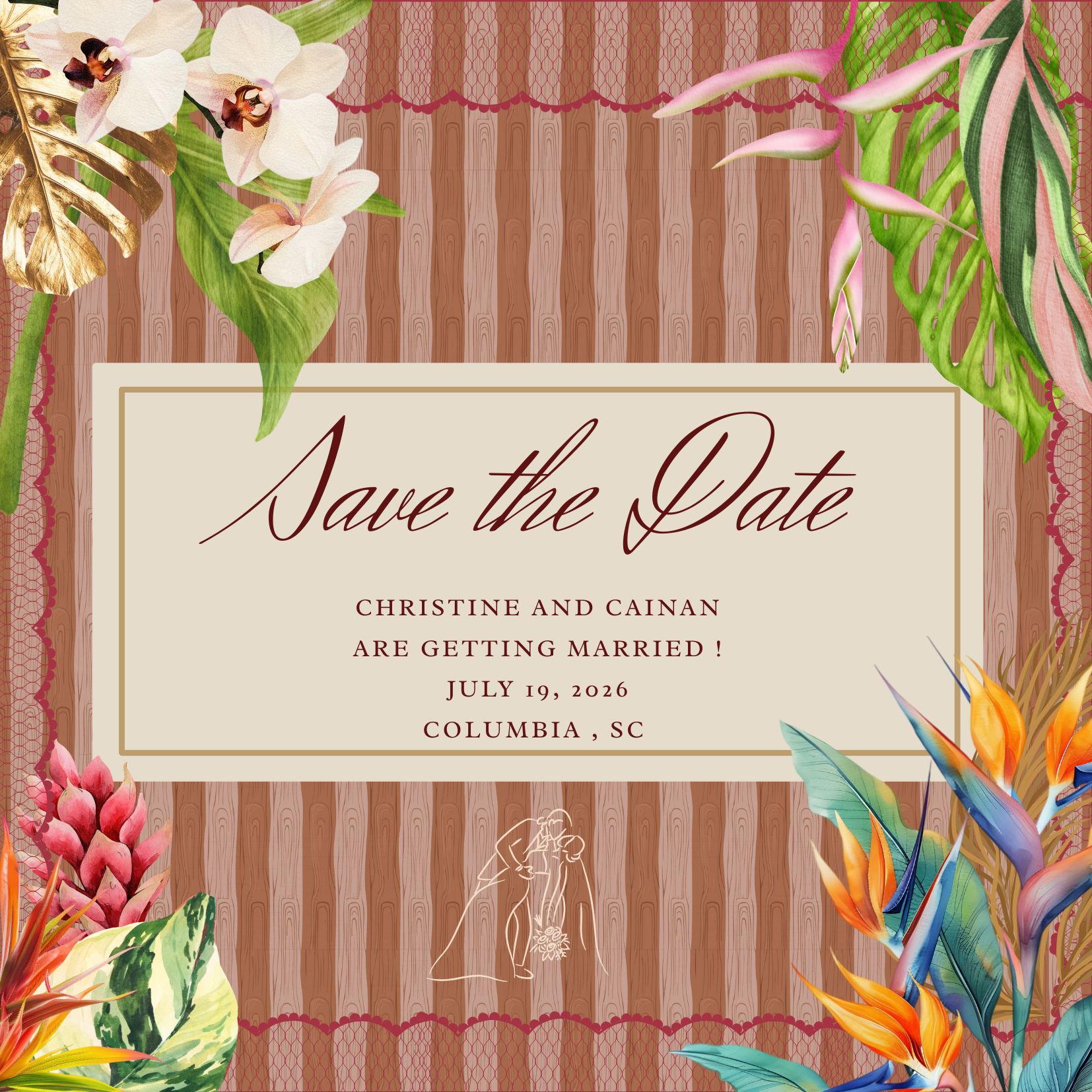 The Wedding Website of Christine Alsina and Cainan Dasilva