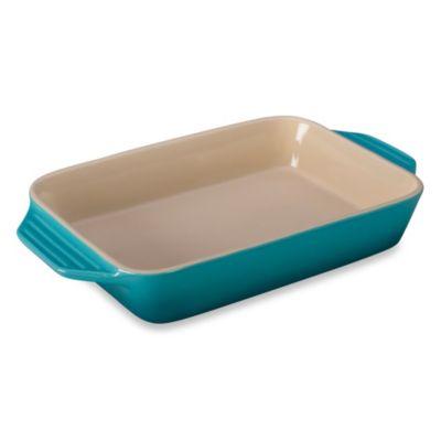 Le Creuset® 8.25-Inch x 12.5-Inch Rectangular Baking Dish in Caribbean