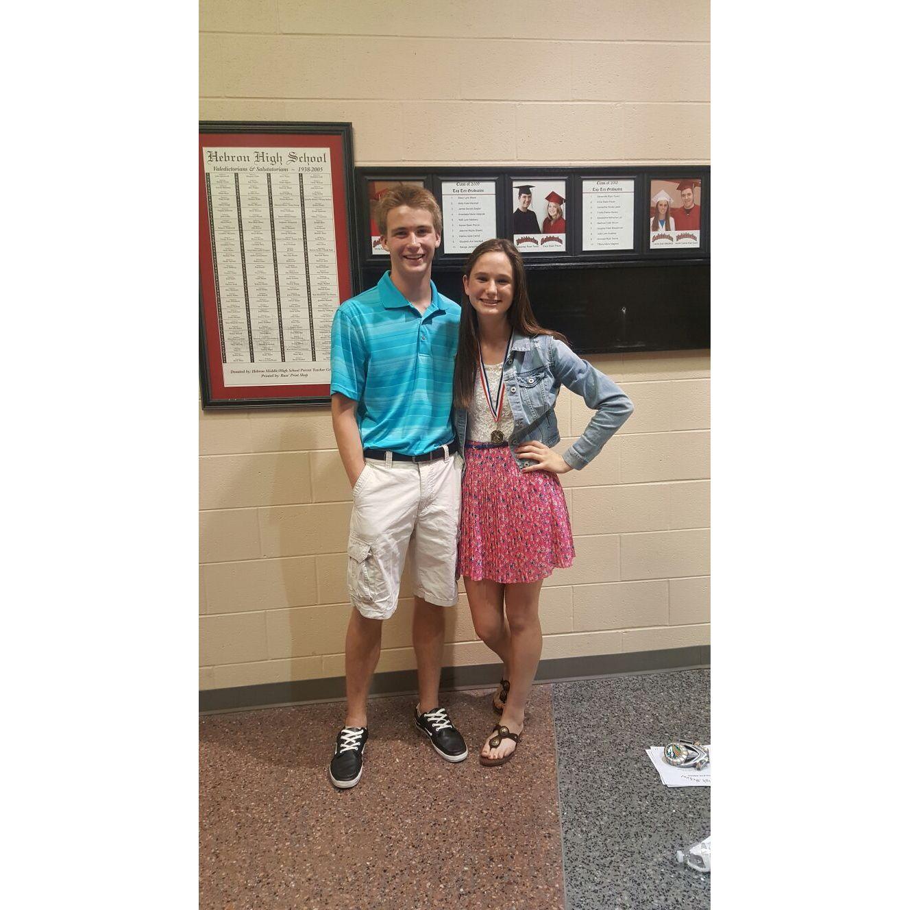 High School Award Ceremony!