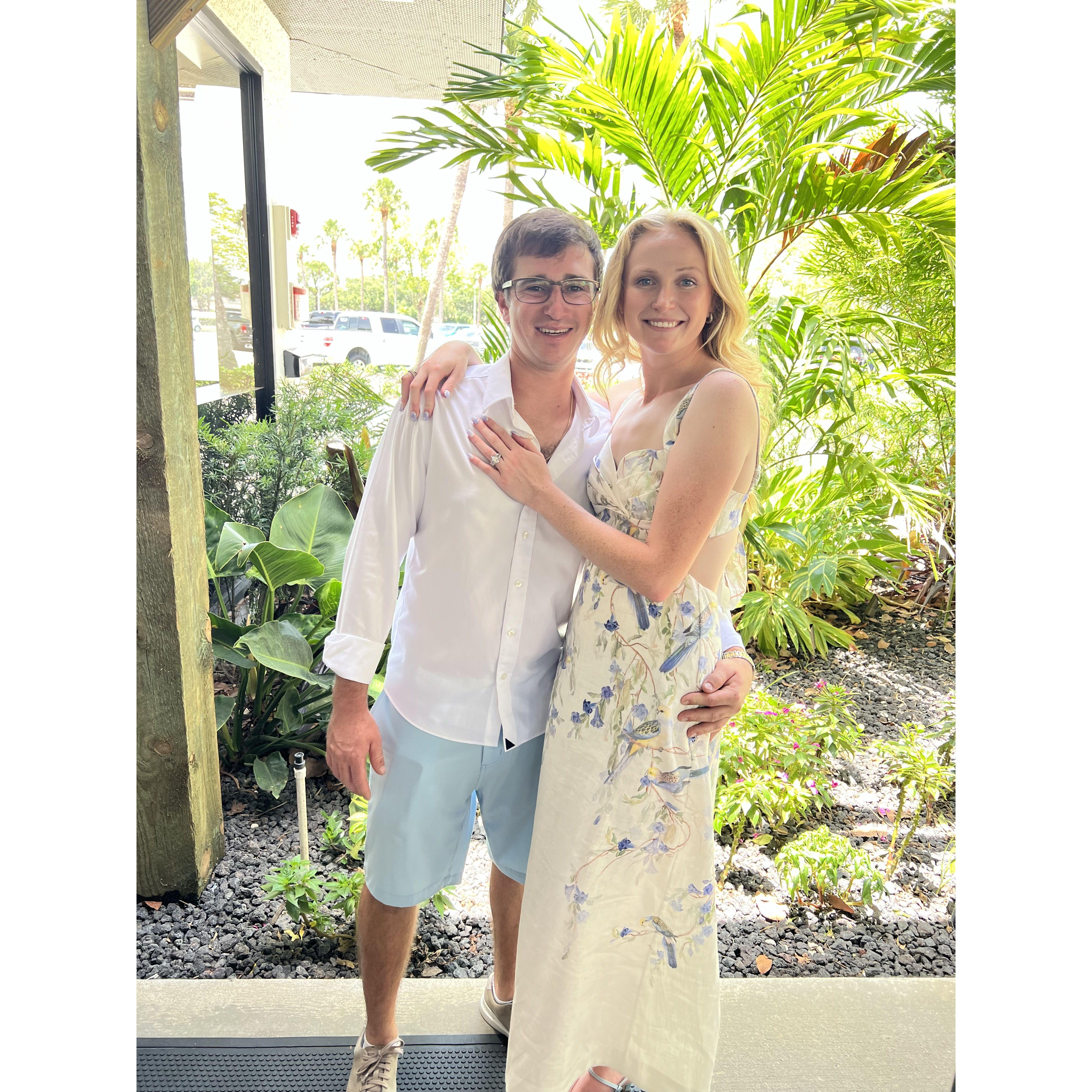 Our Official Engagement Party
