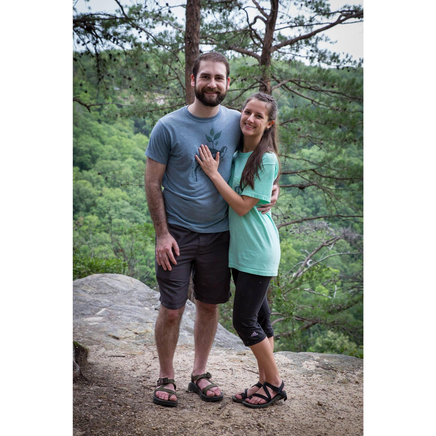 The proposal at Foster Falls