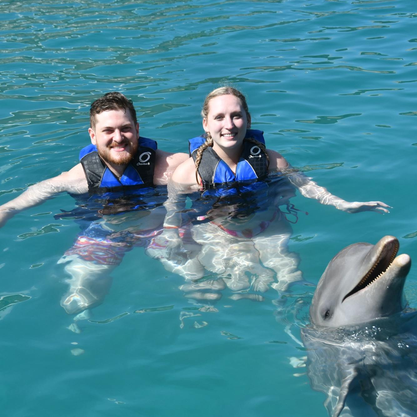 Swimming with dolphins!