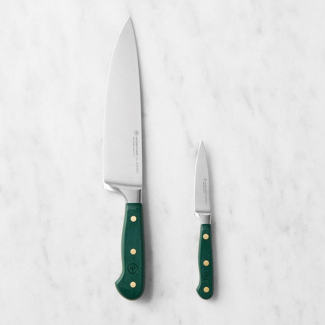 Wüsthof Classic Chef's Paring Knives, Set of 2, Fresh Rosemary