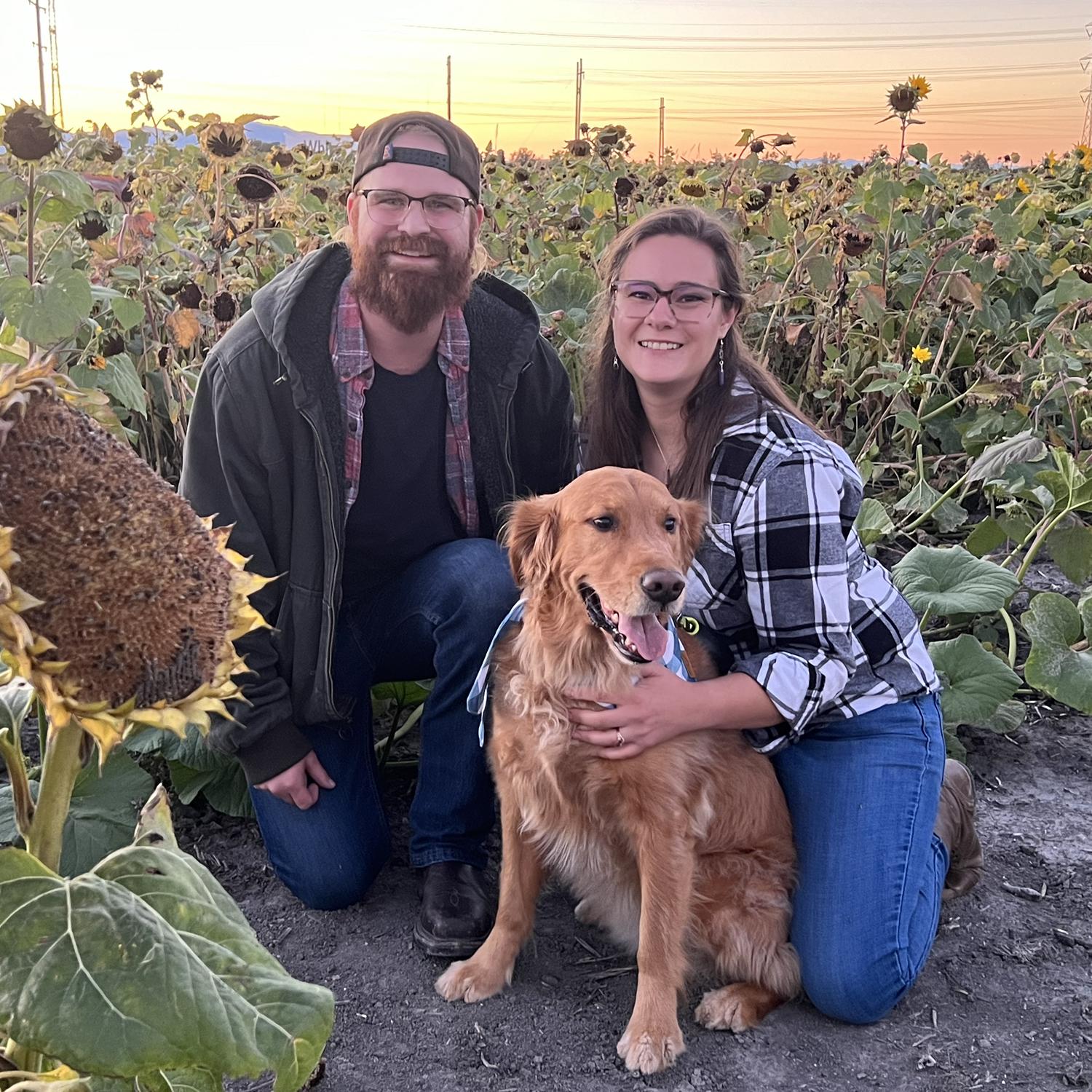 Right after proposal at the Pumpkin Patch
October 6th, 2023