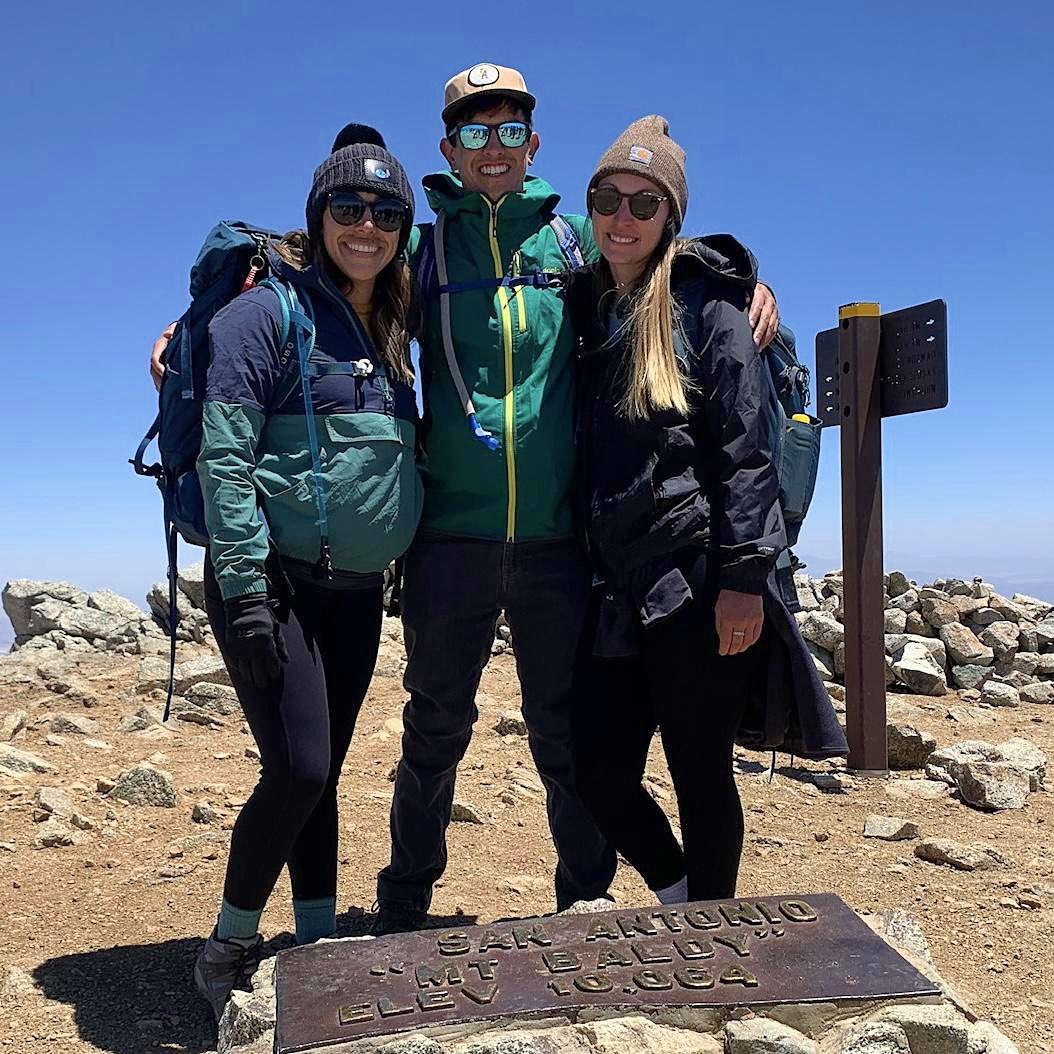 That time we hiked Mt. Baldy before we were officially dating!
