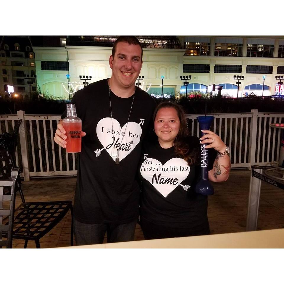 Fun times hours before Eli proposed!