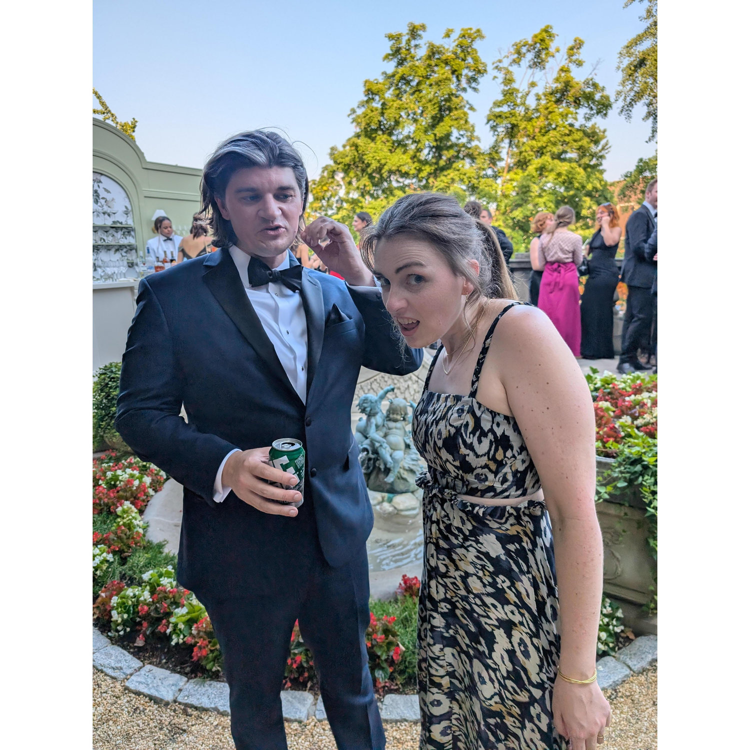 At our friends Alex and Addy's wedding in June 2024.