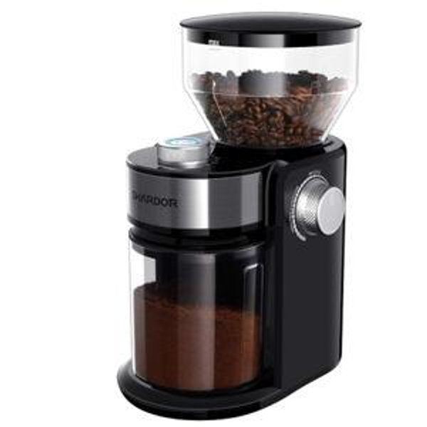 SHARDOR Electric Burr Coffee Grinder 2.0, Adjustable Burr Mill with 16 Precise Grind Setting for 2-14 Cup, Black
