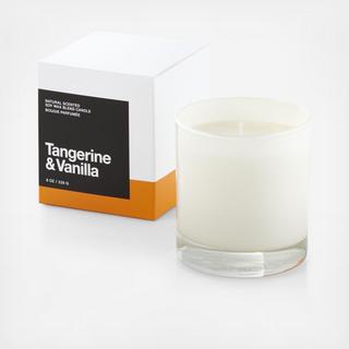 Tangerine and Vanilla Scented Candle