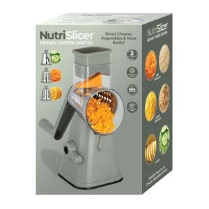 NutriSlicer Sage Vegetable Slicer Cheese Grater Potato Slicer Salad Chopper with Suction Base