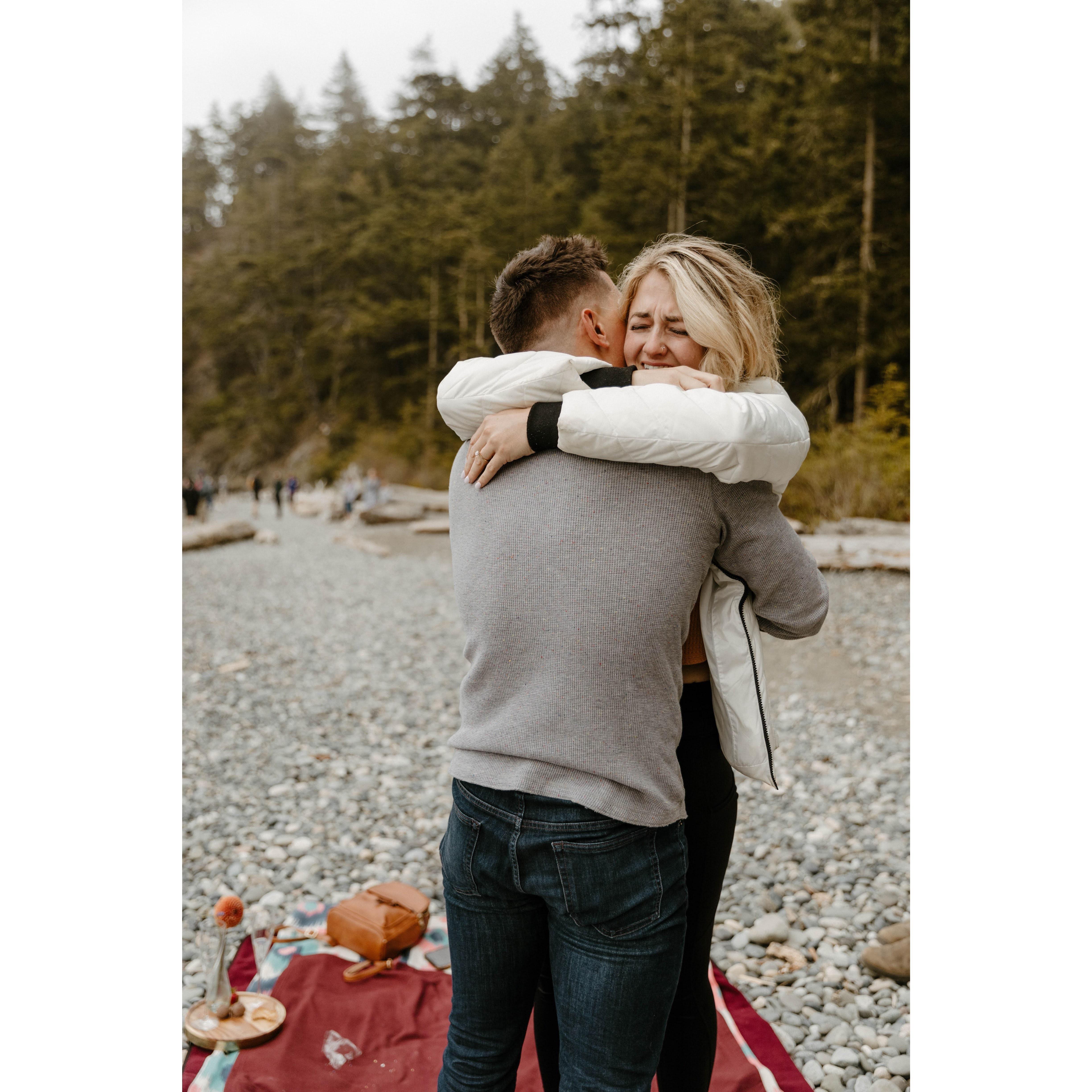 Engagement Day at Deception Pass // August 20th, 2021