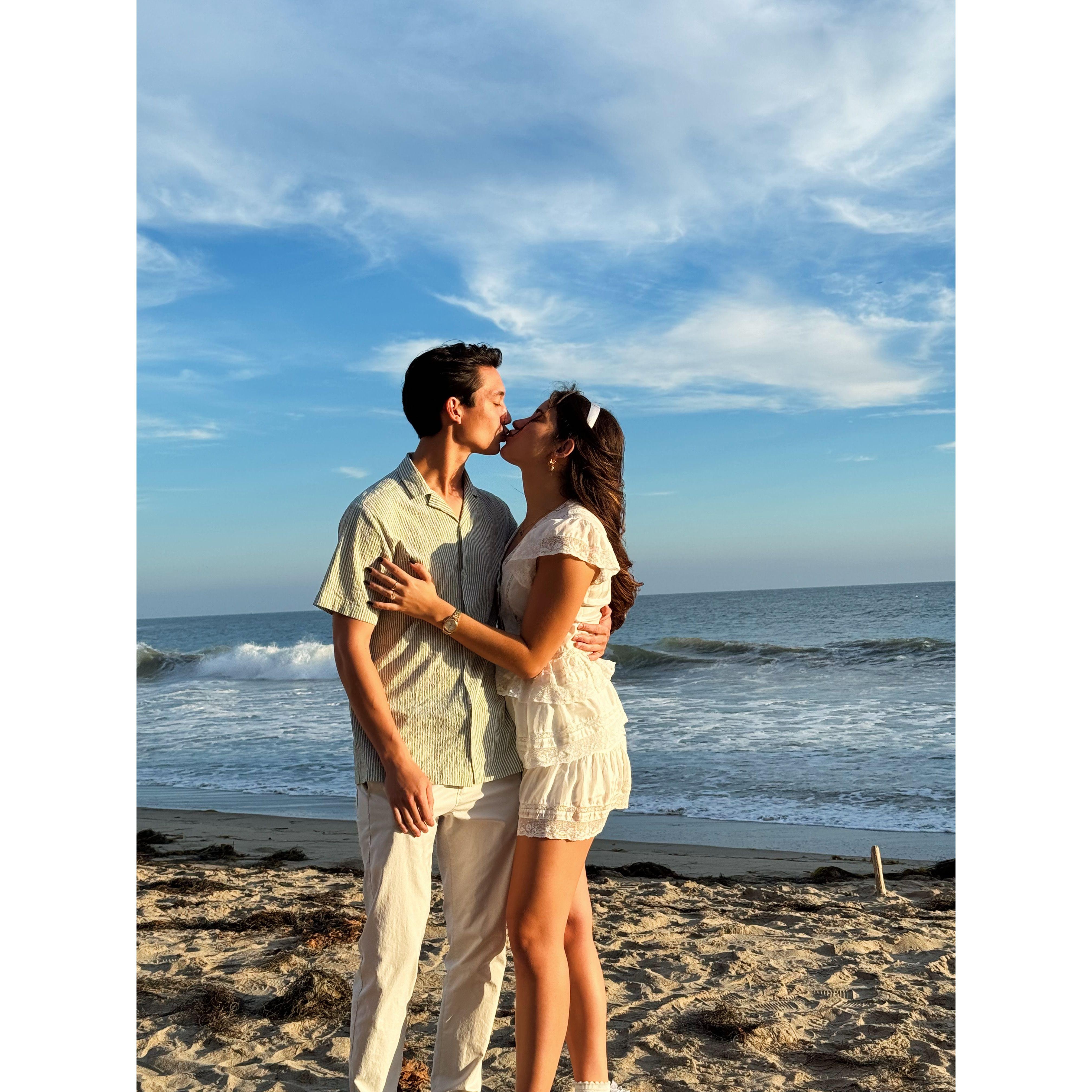Engaged! Oct 11, 2024 in Malibu, California
