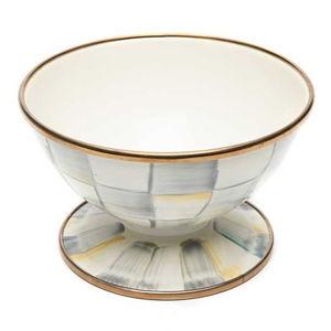 Sterling Check Ice Cream Dish