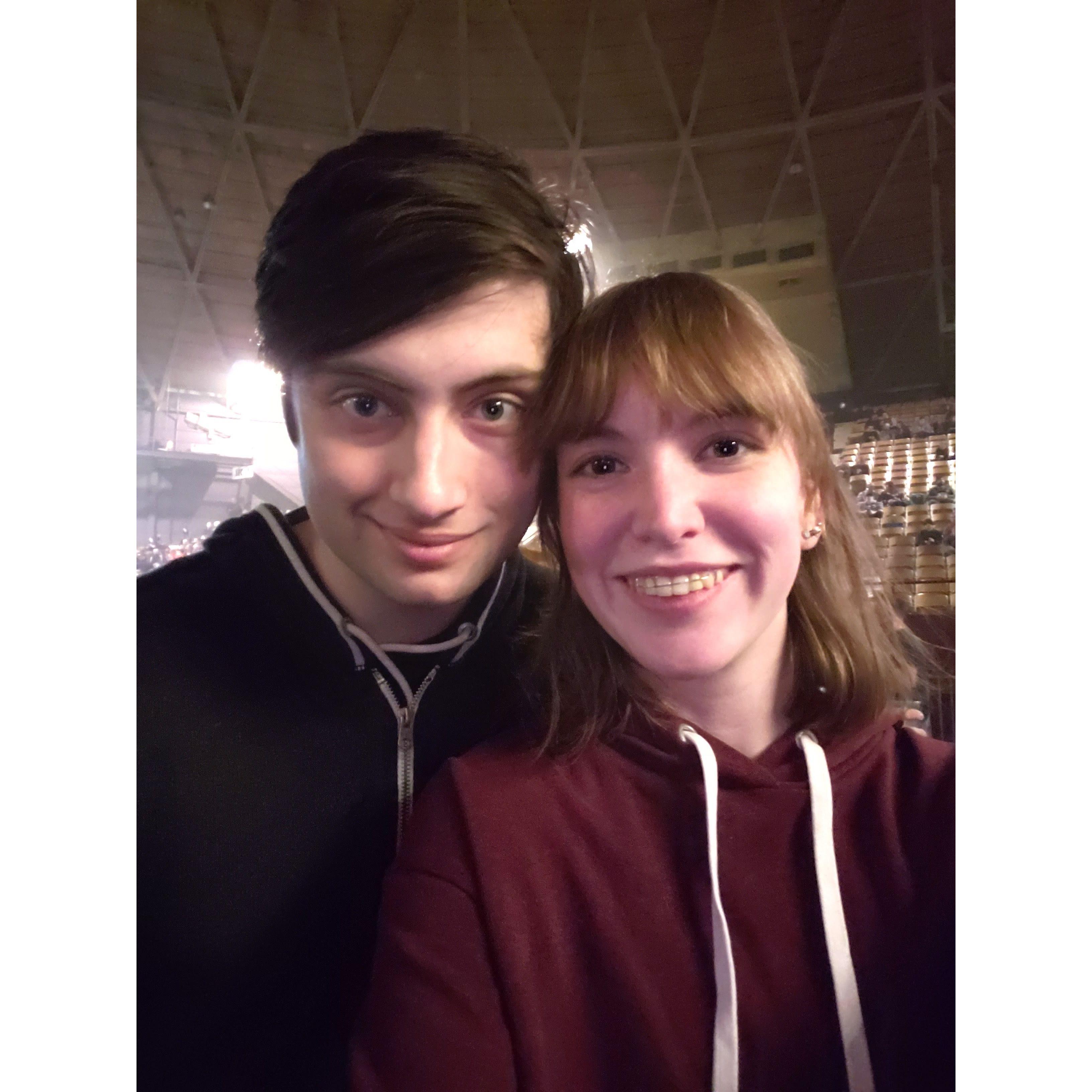 At a Shinedown concert March 2019