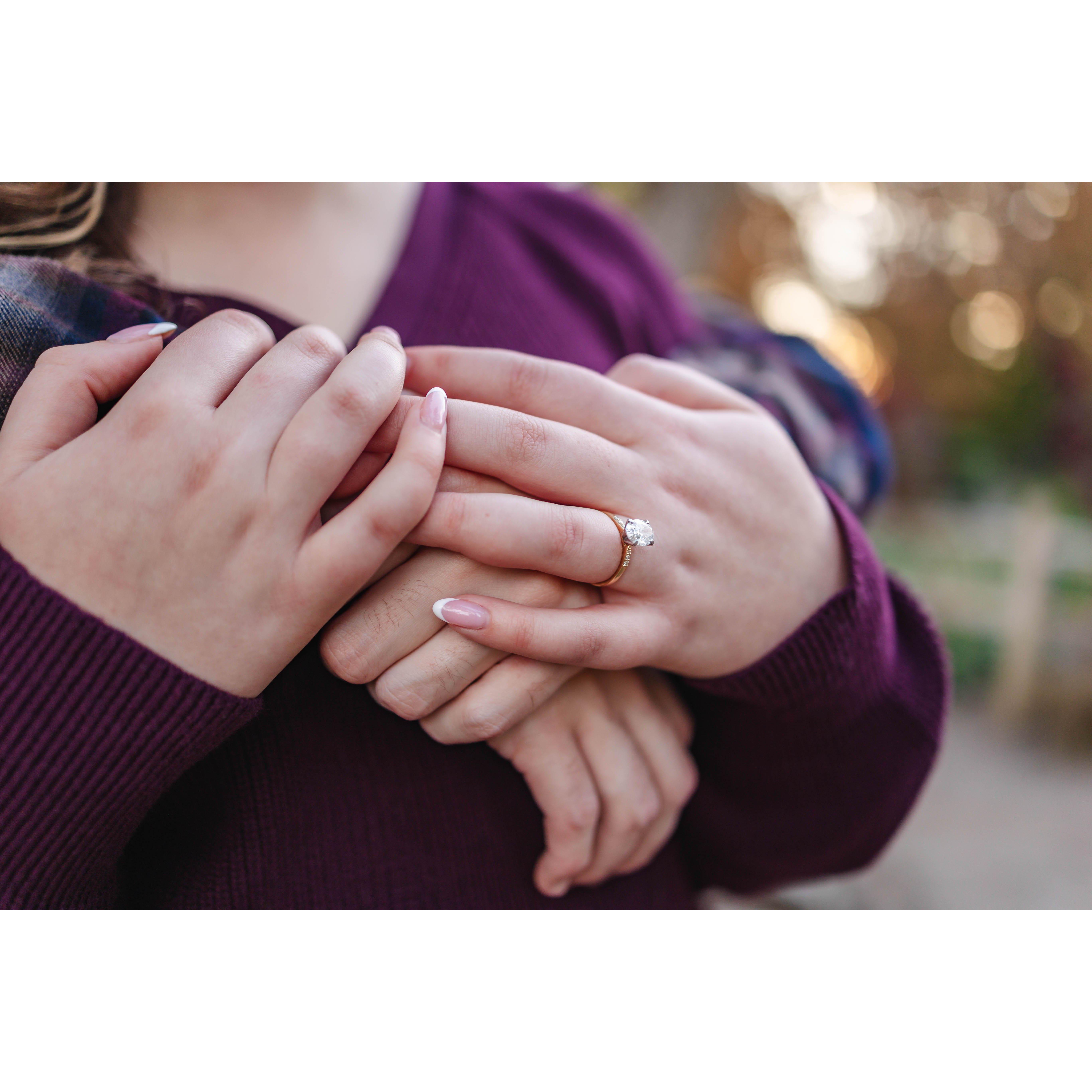 From our engagement photos