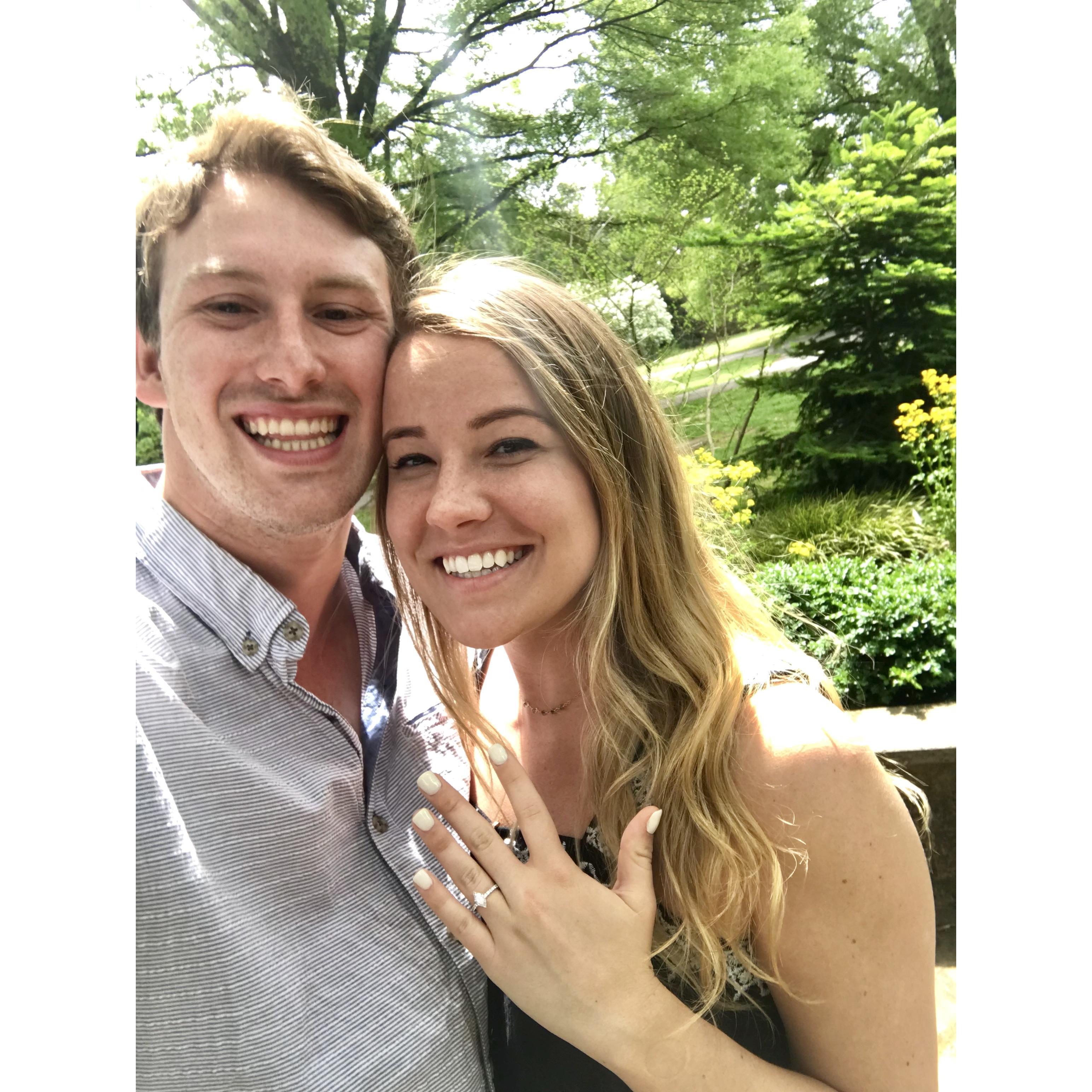 He PROPOSED!!! I said YES!!!