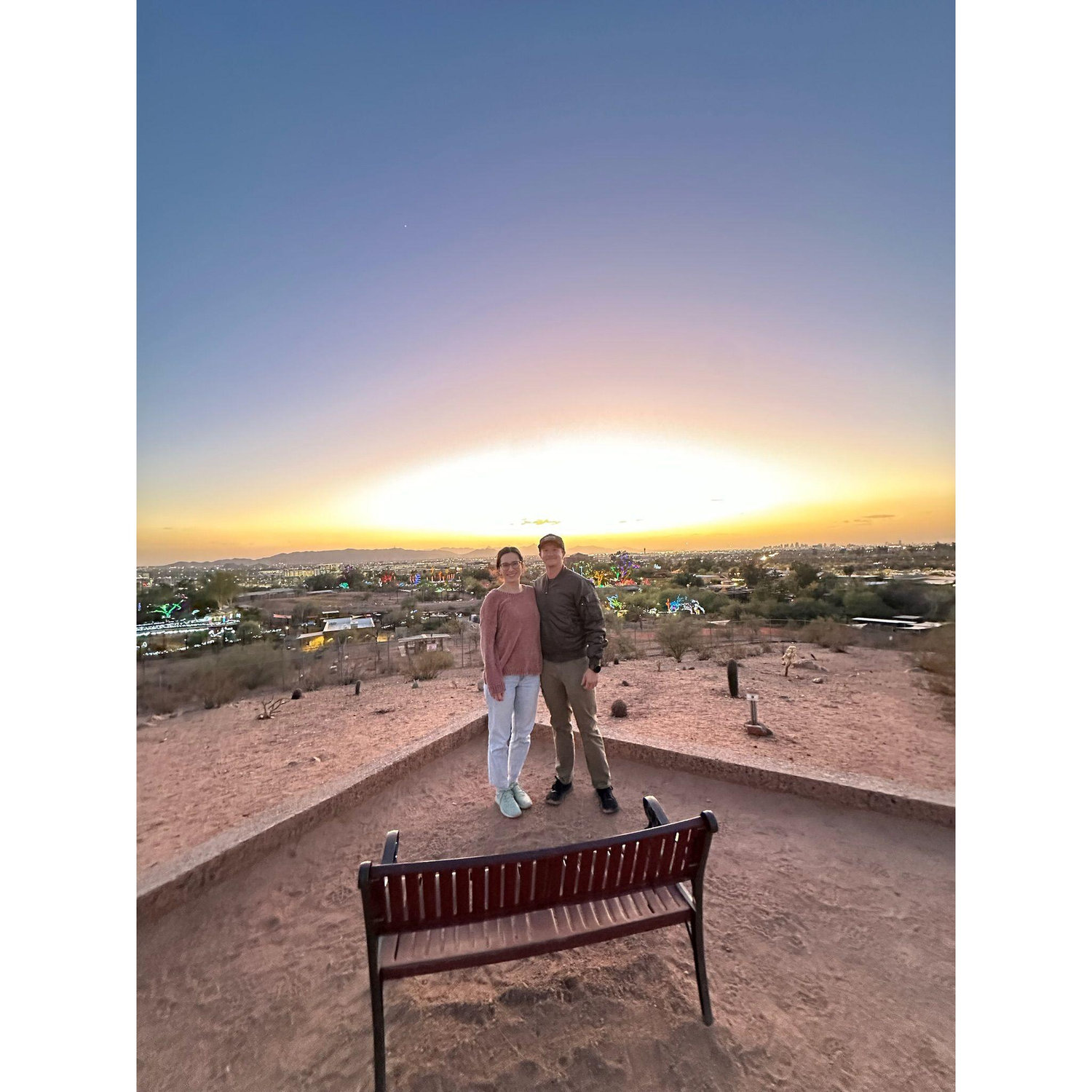 Our first photo together!!!