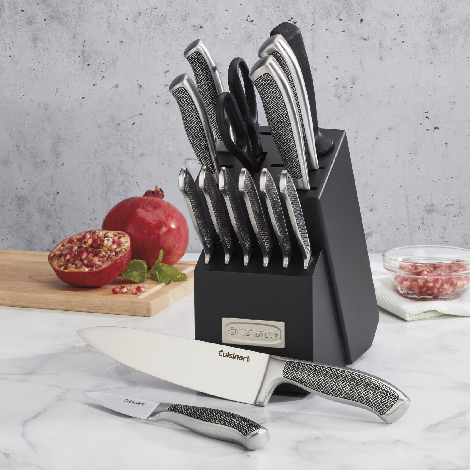 Cuisinart, Graphix 15-Piece Essential Knife Block Set C77SS-15P - Zola