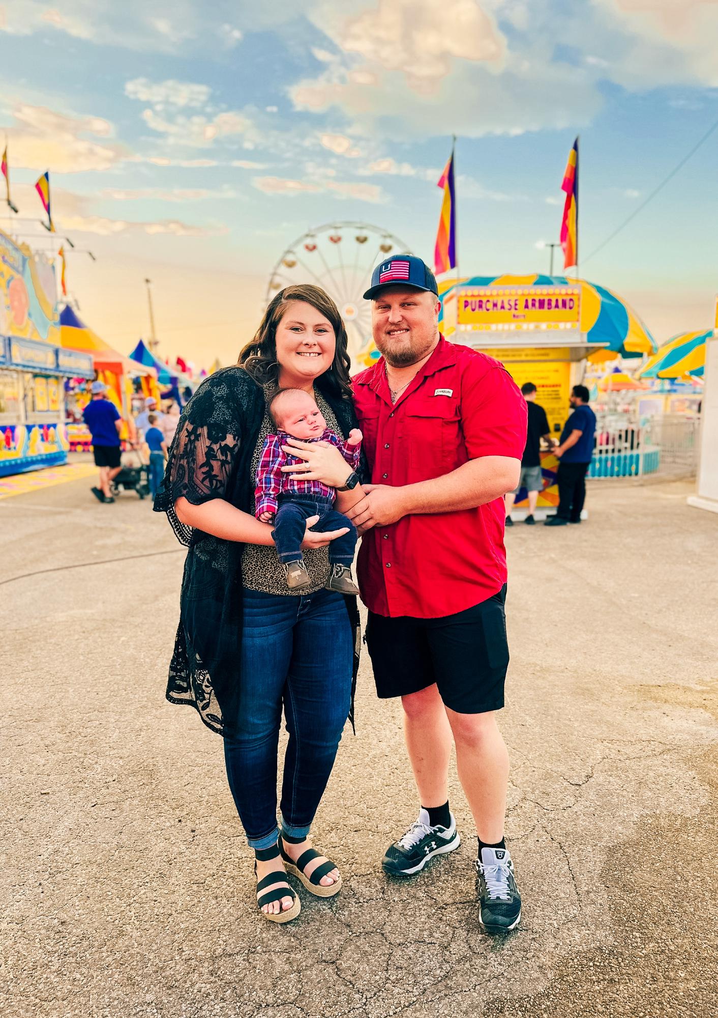 Hudson’s first trip to the fair!