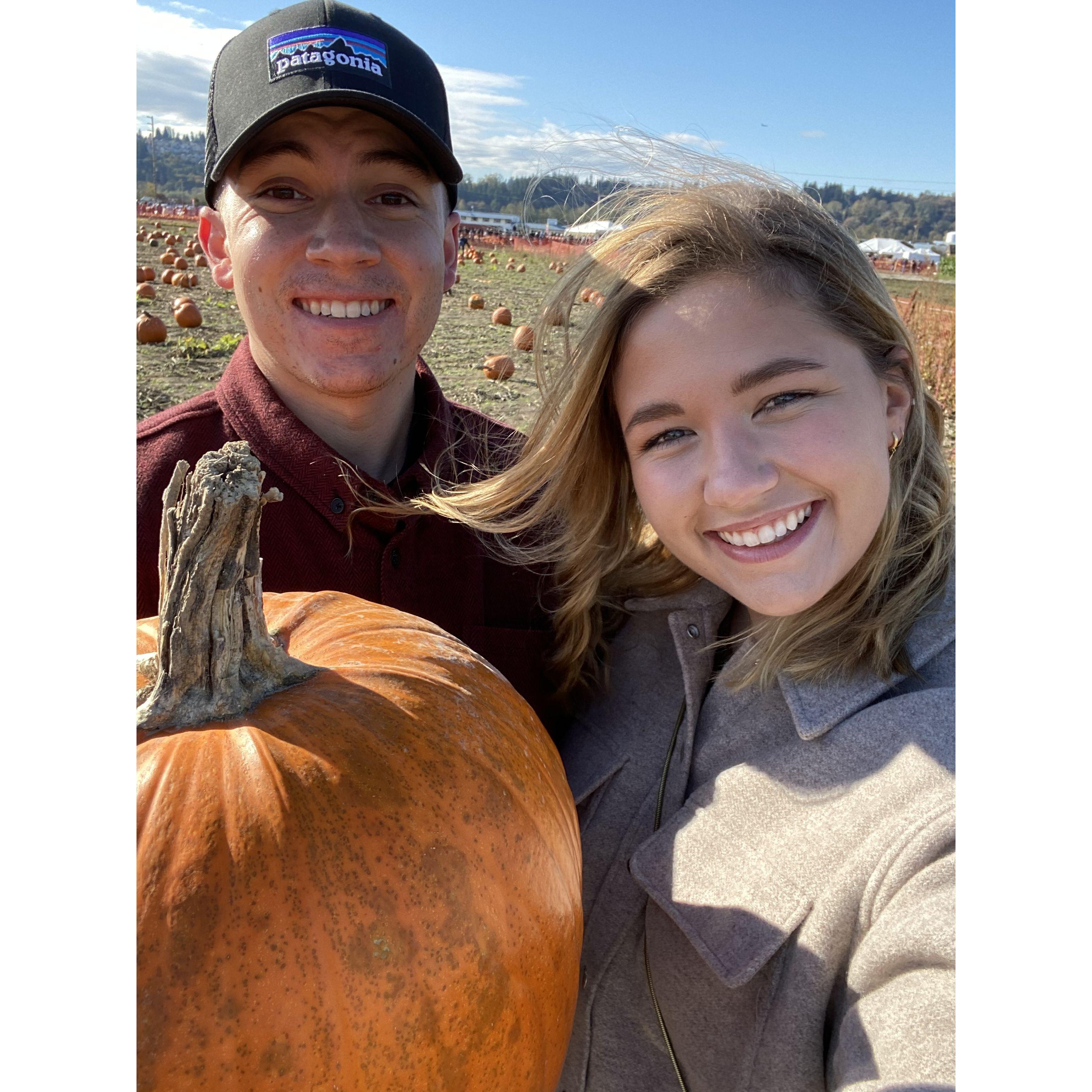 Pumpkin patch day