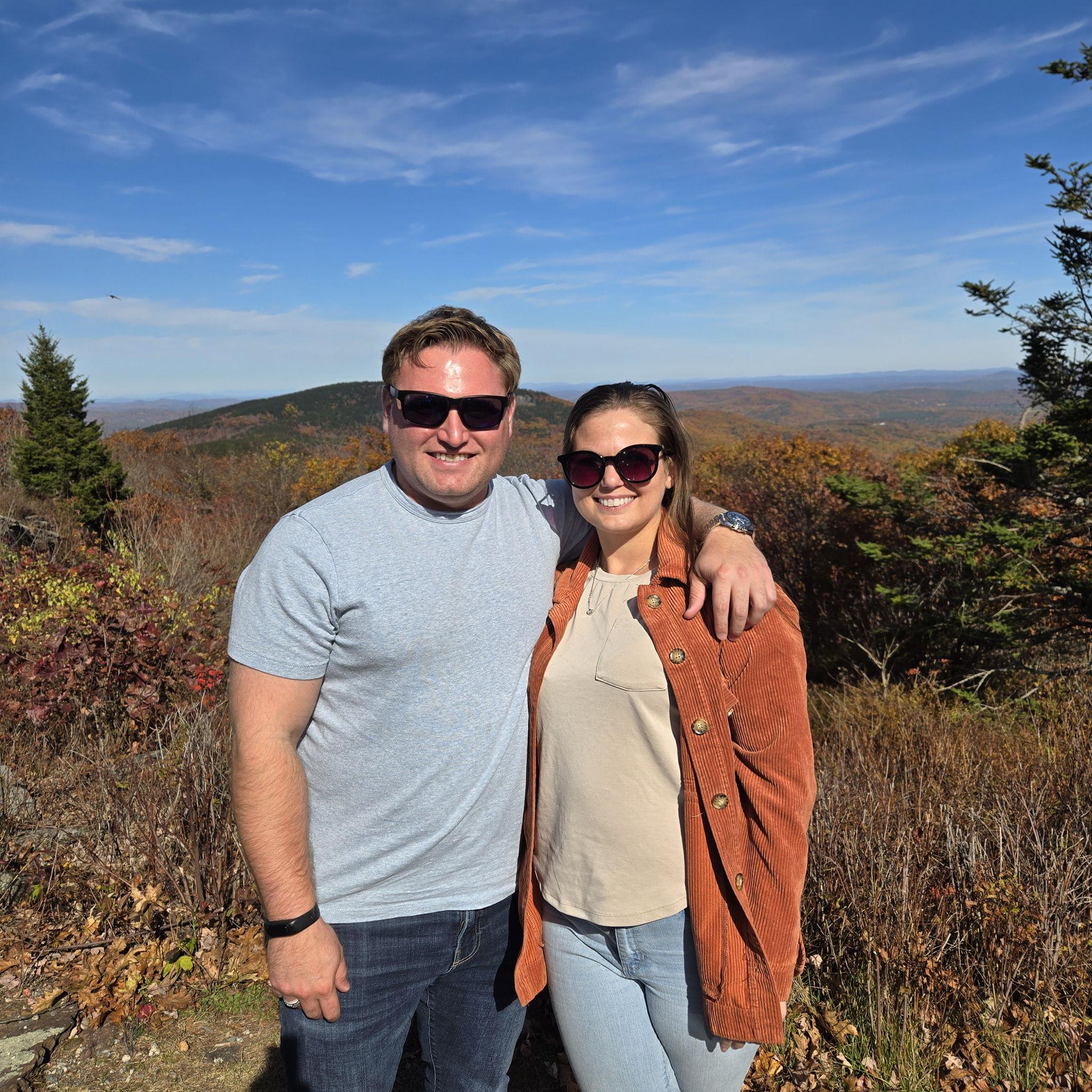 Short car cruise to western mass and the top of a mountain