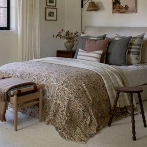 Queen Sized Quilt Link: https://collectivco.com/products/copy-of-poppy-kantha-quilt-in-ochre-tan-earth-king-queen-sized