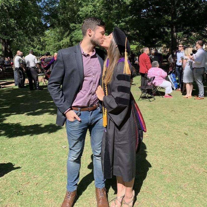 2021 - Following the last very strange year of online classes, Emery graduated from the University of South Carolina School of Law with honors and an official hard-bound publication!