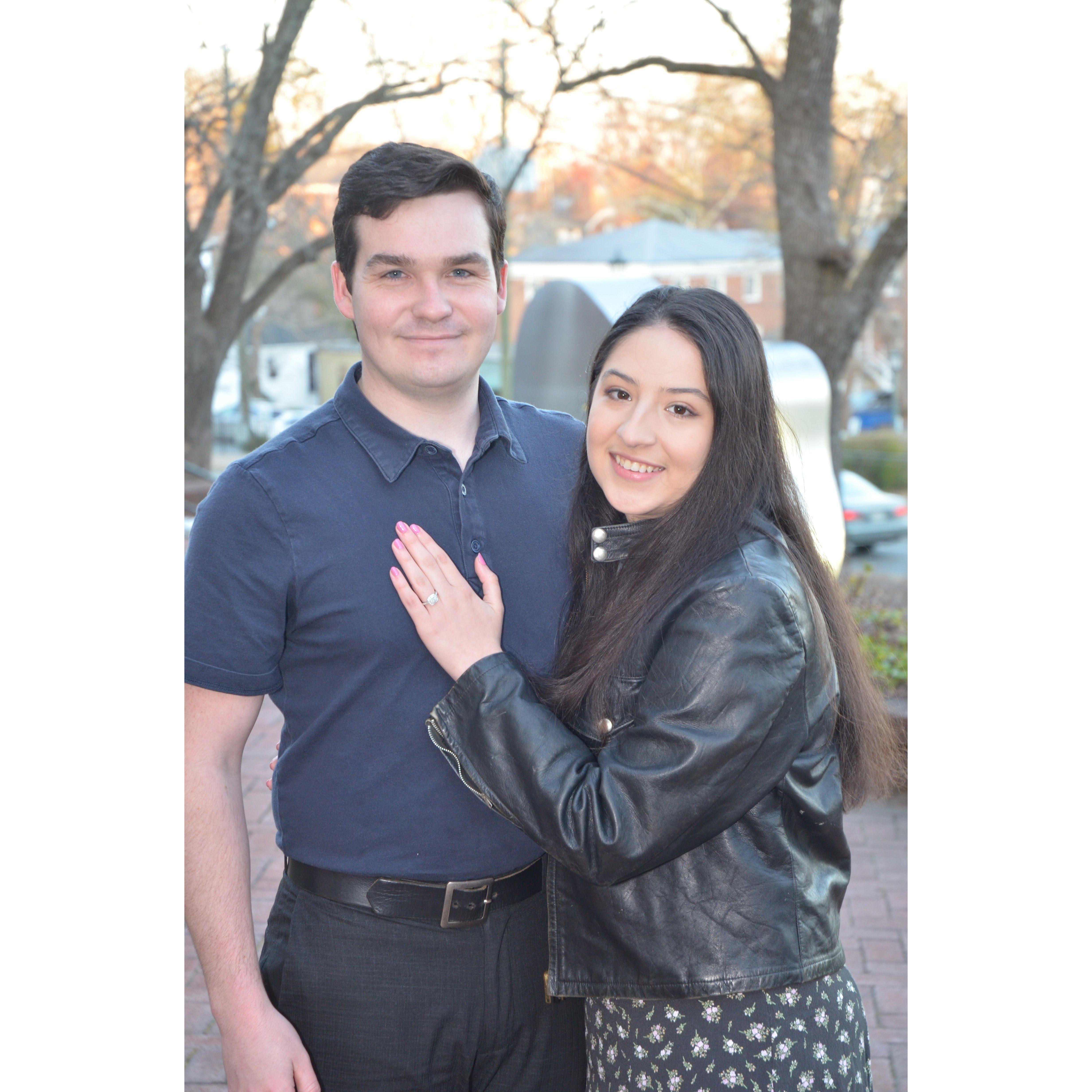 Engagement photos courtesy of Megan Ruggeri and Jon Collier