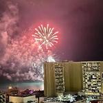 Waikiki Friday Fireworks