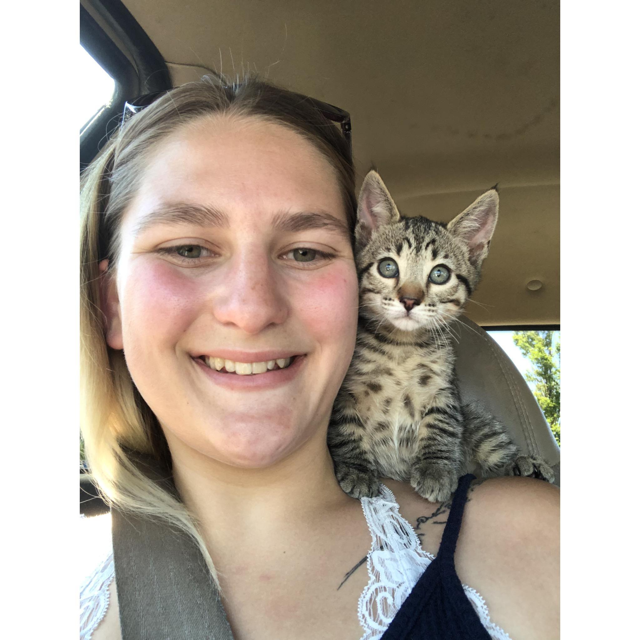 The day we got our second baby.