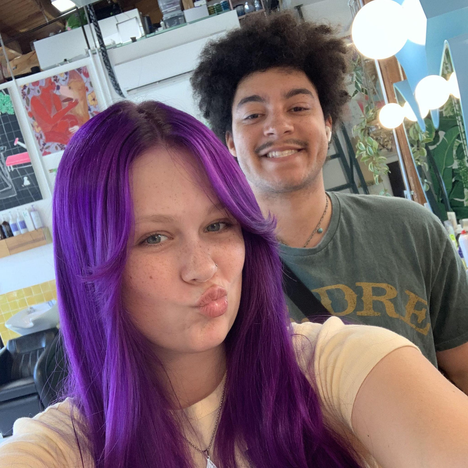 Fresh hair color