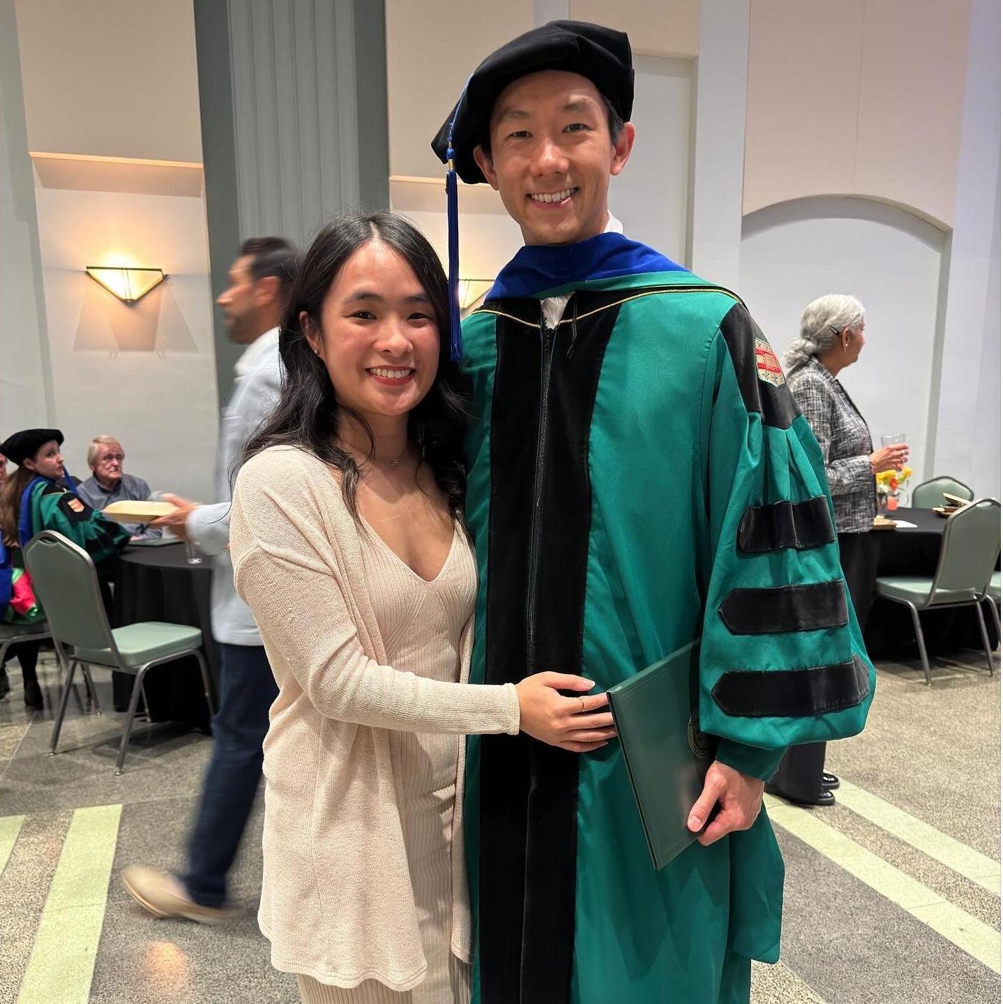 May 2024- Dr. Yen graduated after all his hard work!