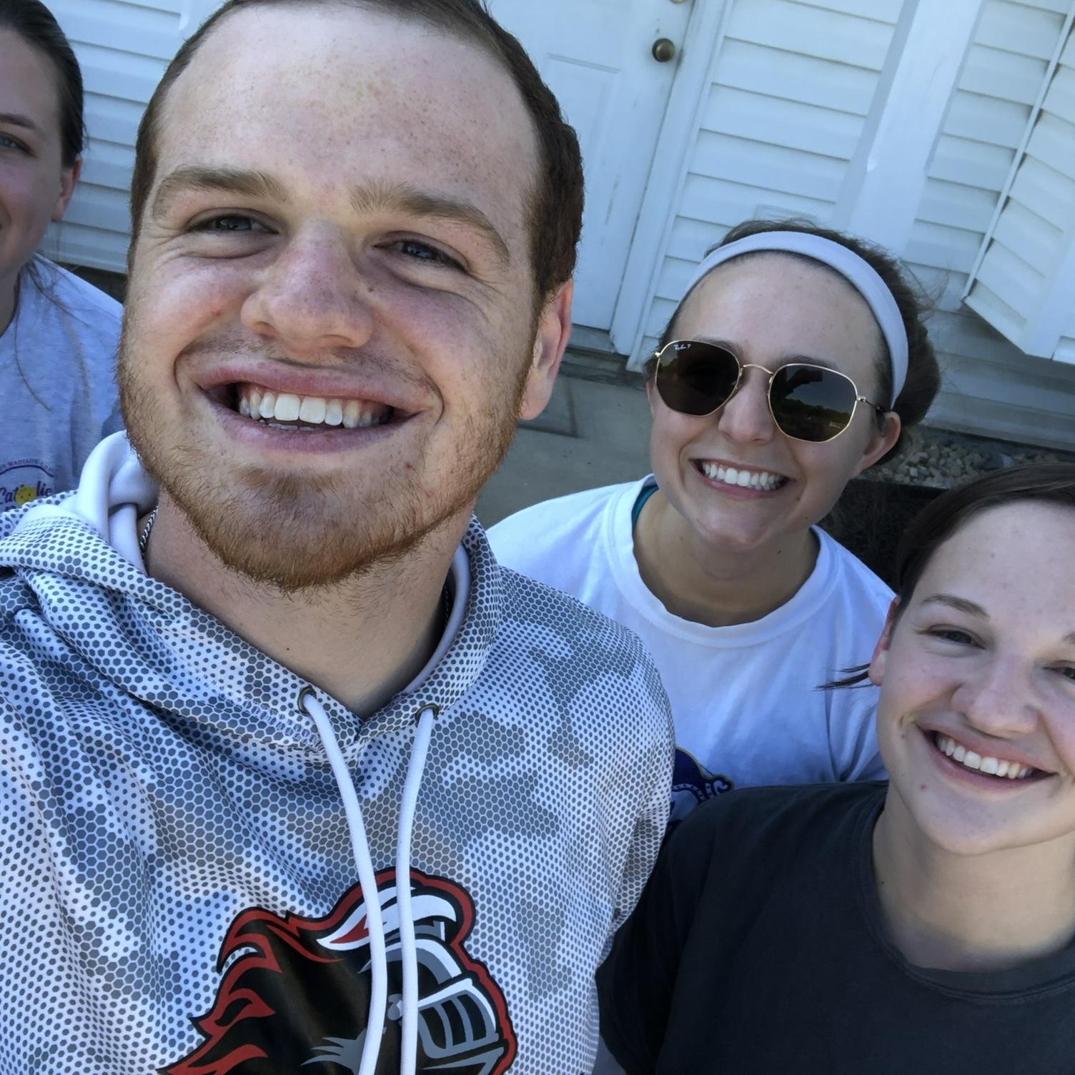 Where it all began: Harrisonburg! Our Covid social bubble helped Meredith move out after finishing grad school. Nate left work just in time for a final hug from the girl of his dreams 😍