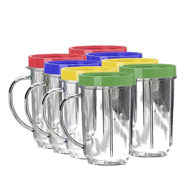  Party Cups Mugs Compatible with Original Magic Bullet