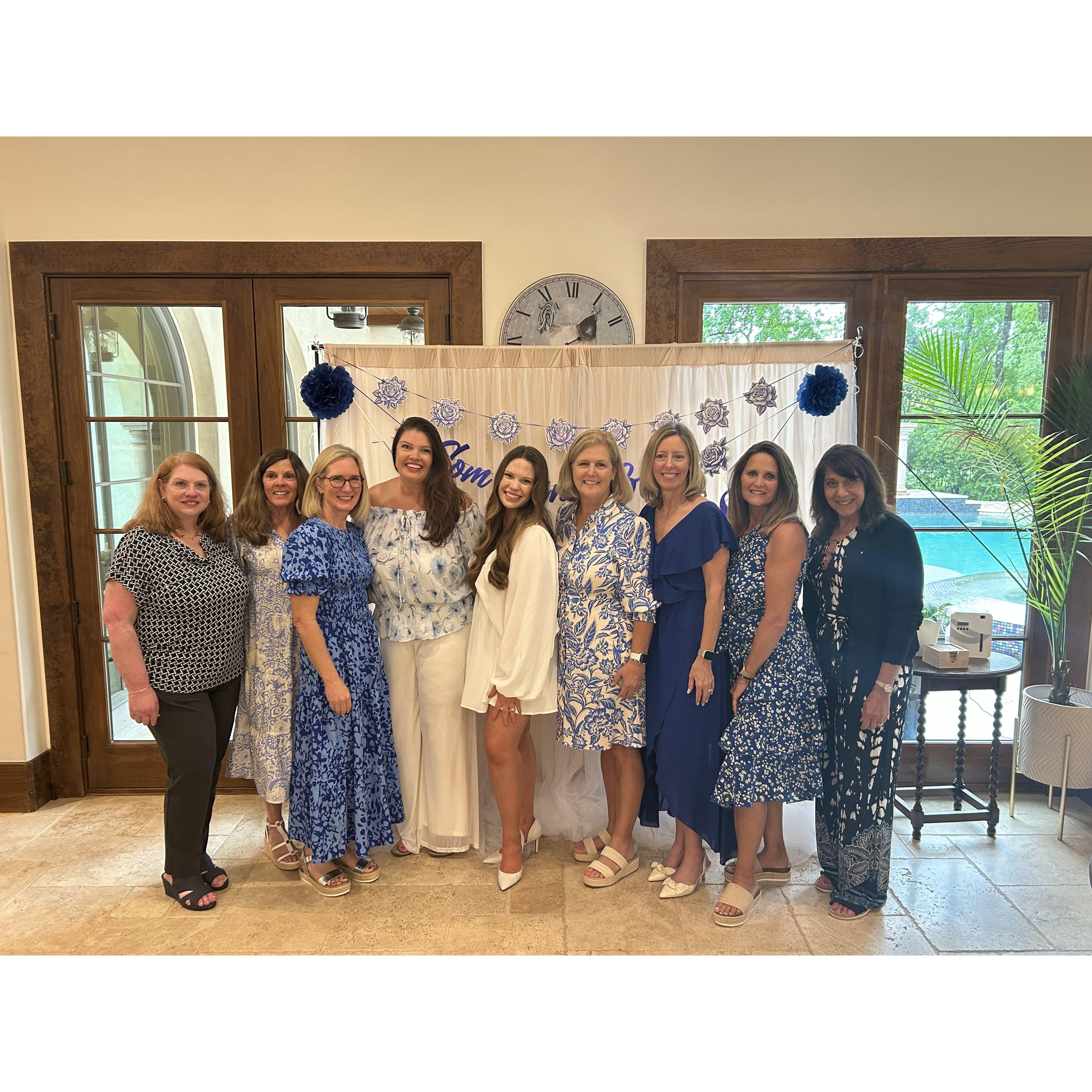 4/5/2025 | Something Blue Before I Do <3 My Houston bridal shower thrown by these beautiful women.