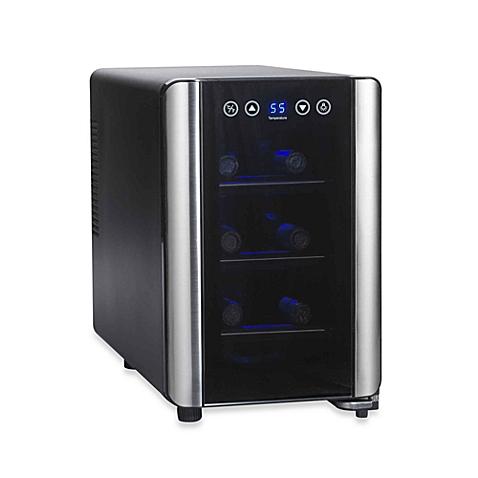 Wine Enthusiast® Silent 6-Bottle Touchscreen Wine Refrigerator