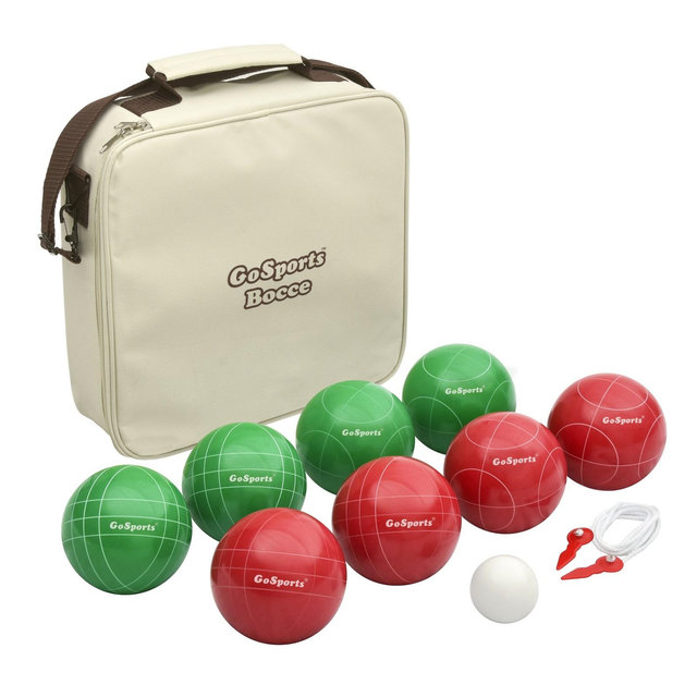 GoSports 100mm Regulation Bocce Set - Premium