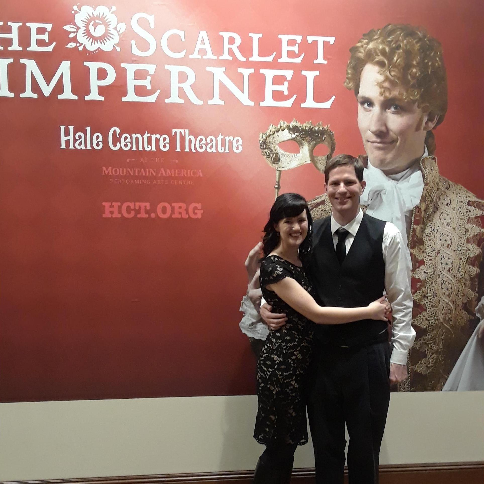 Seeing the Scarlet Pimpernel at Hale Center Theater.