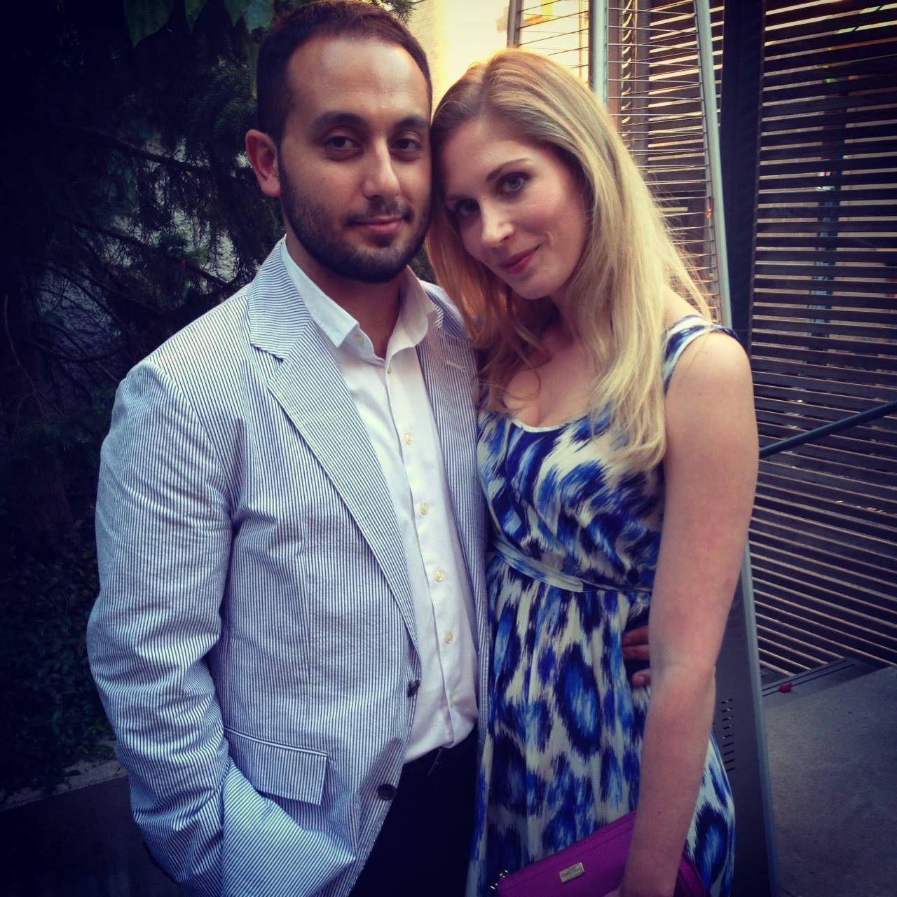 At a friend's wedding in Toronto in 2015.