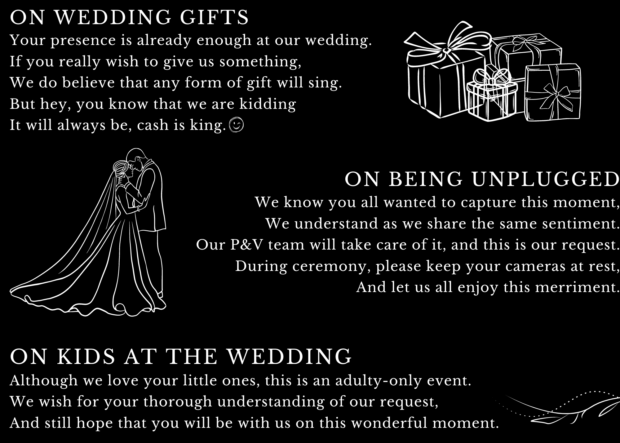 The Wedding Website of Jarrod Marc and Baby Jean