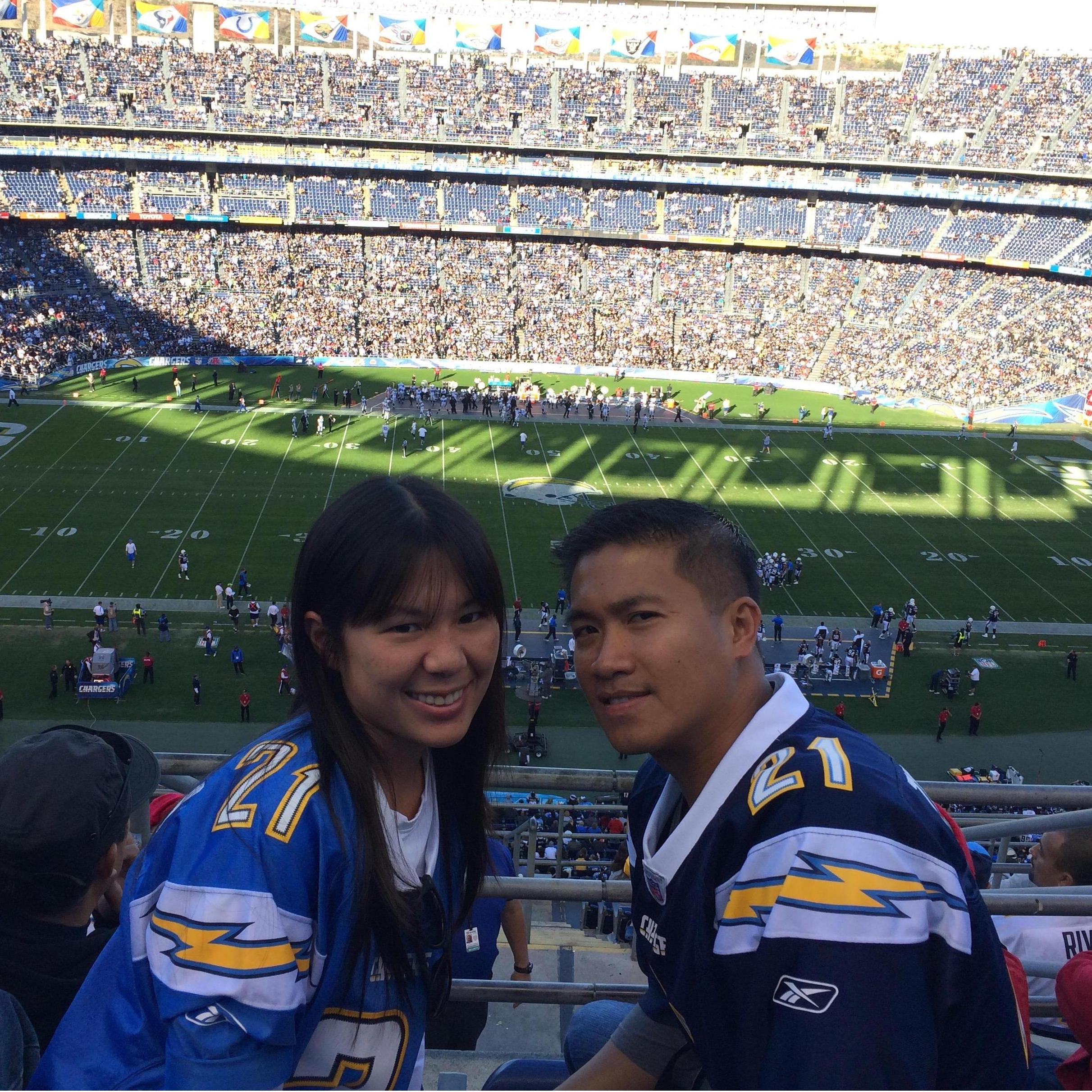 Chargers game