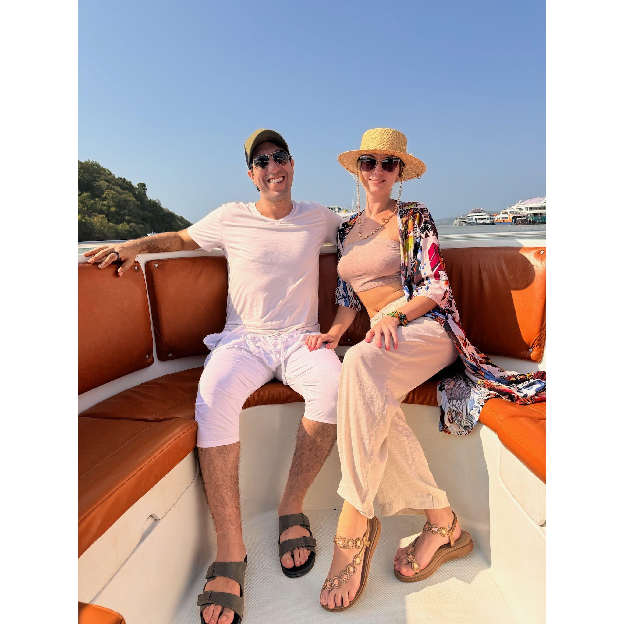 Boating in Thailand