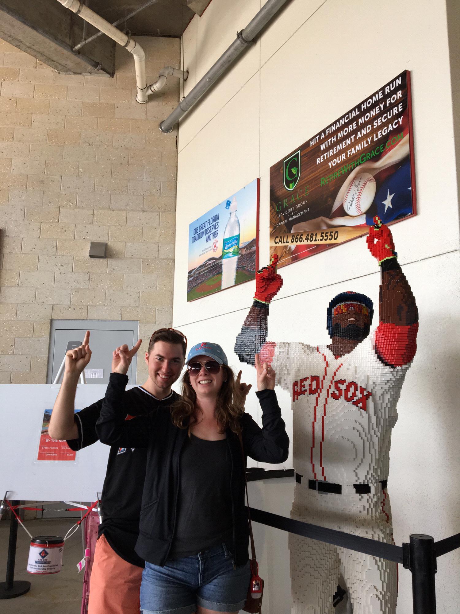 Big Papi in 34,510 Legos