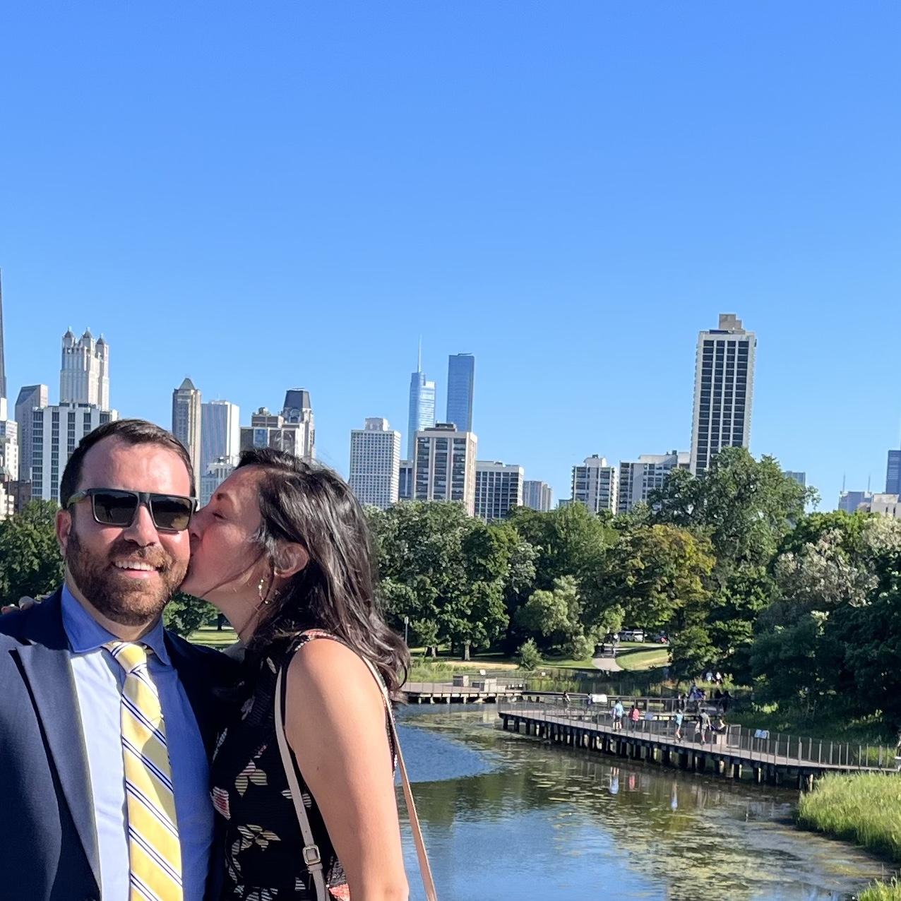 Our second wedding together (one week later from our first wedding together). Gabby meets the JCU gang!