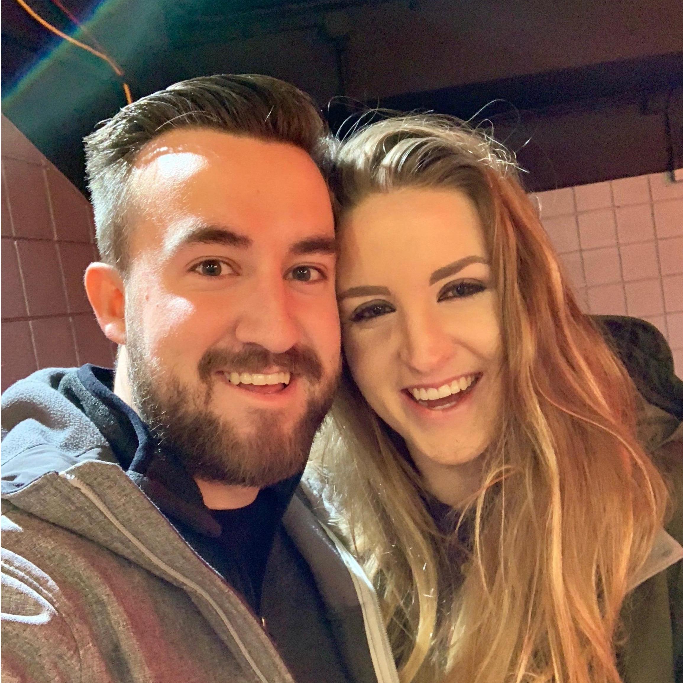 One of our first dates at a Dave Mathews Band Concert
