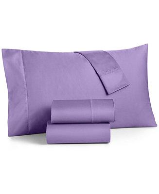 Full 4-Pc Sheet Set, 550 Thread Count 100% Supima Cotton, Created for Macy's