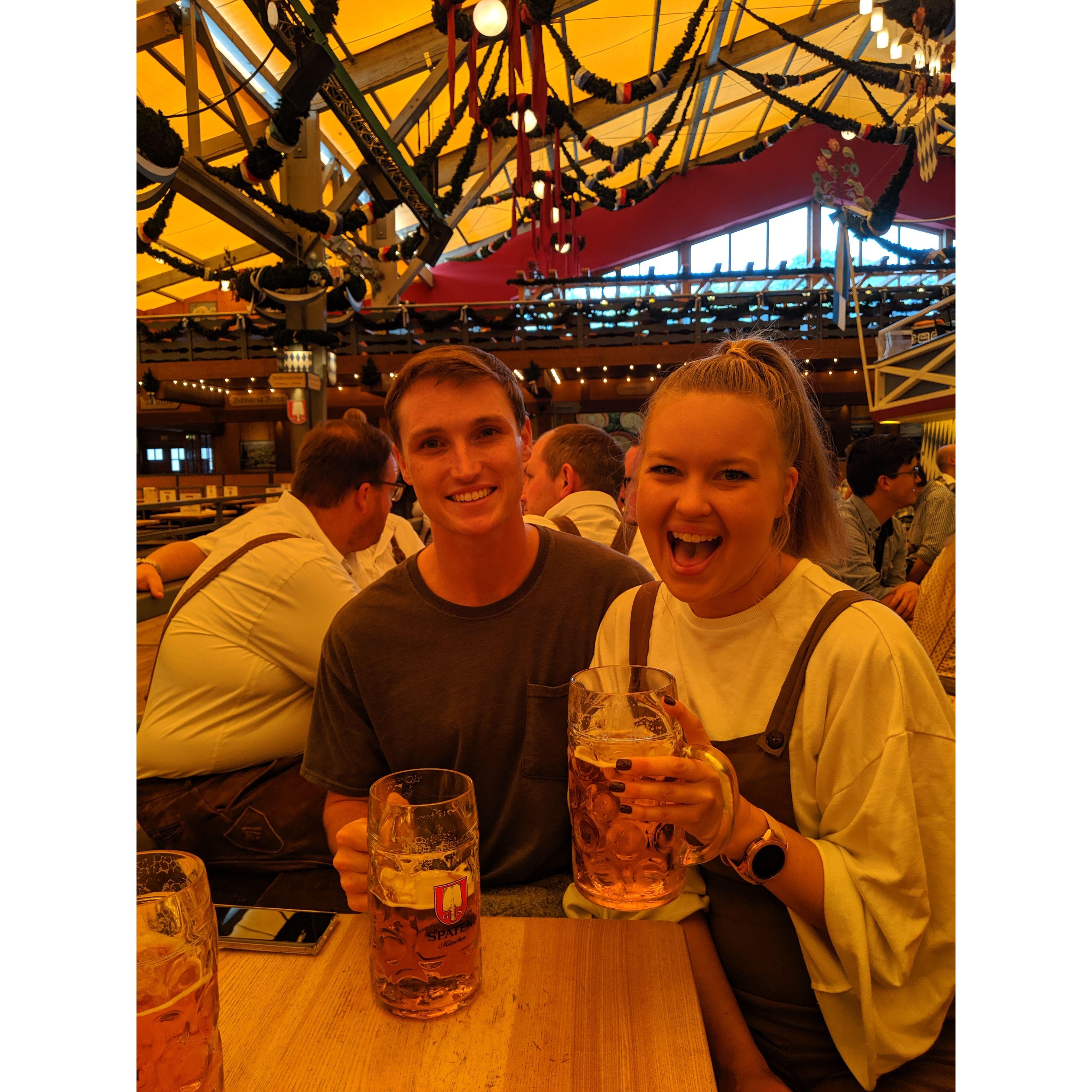 Oktoberfest Munich, Germany- September 2019